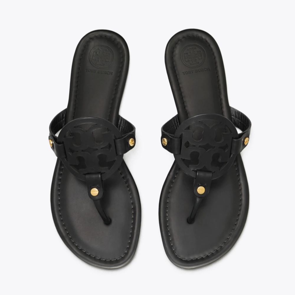 Tory Burch Black Miller Sandals